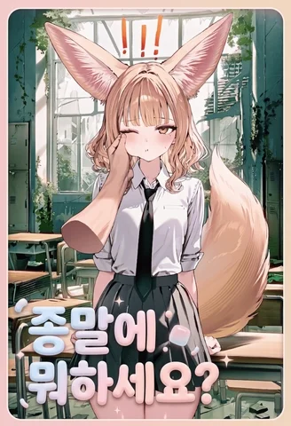 종말에 뭐하세요? 혹시 바쁘세요? 같이 학교 만드실래요?